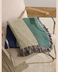 The Conran Shop Selvan Tagesdecke aus Baumwoll-Jacquard mit Fransen Neutral