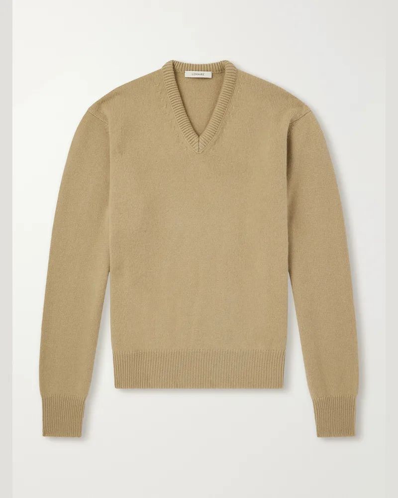 Christophe Lemaire Cashmere Sweater Neutrals