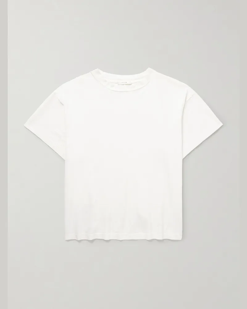 The Row Sato T-Shirt aus Baumwoll-Jersey Neutral