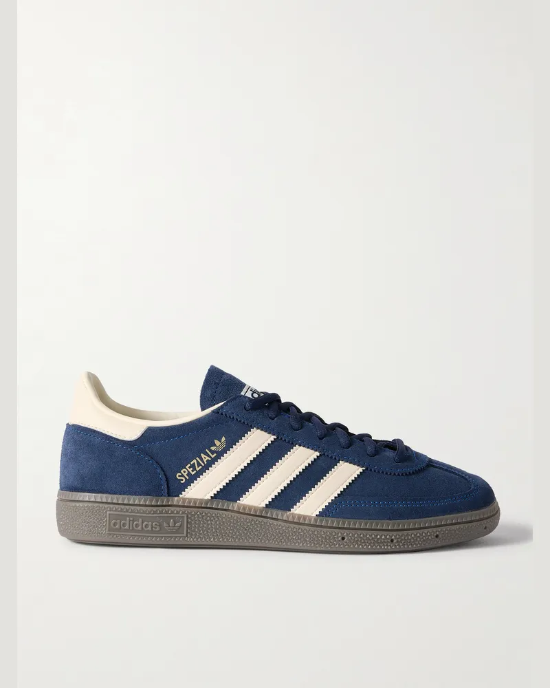 adidas Handball Spezial Sneakers aus Veloursleder und Leder Blau
