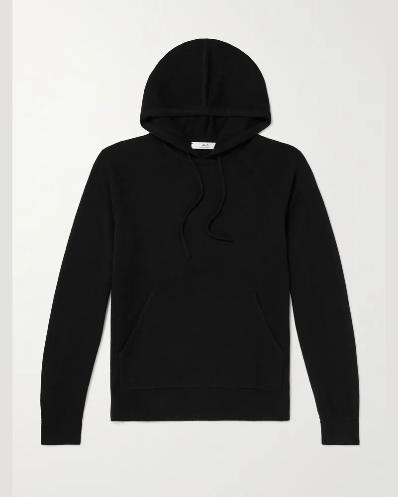 MR P. Mitchell Cashmere Hoodie Black