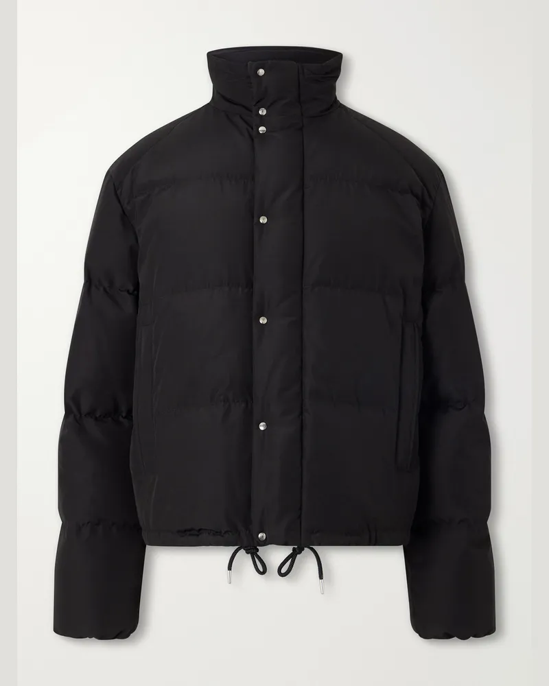 Moncler Verone Quilted Shell Down Jacket Black