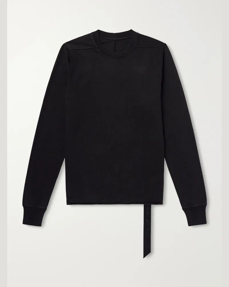 DRKSHDW by Rick Owens Cotton-Jersey Sweatshirt Black