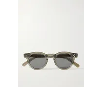 Kennedy Sonnenbrille mit rundem Rahmen aus Azetat