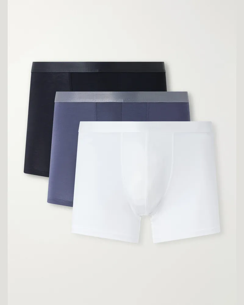CDLP Three-Pack Lyocell-Jersey Boxer Briefs Multi
