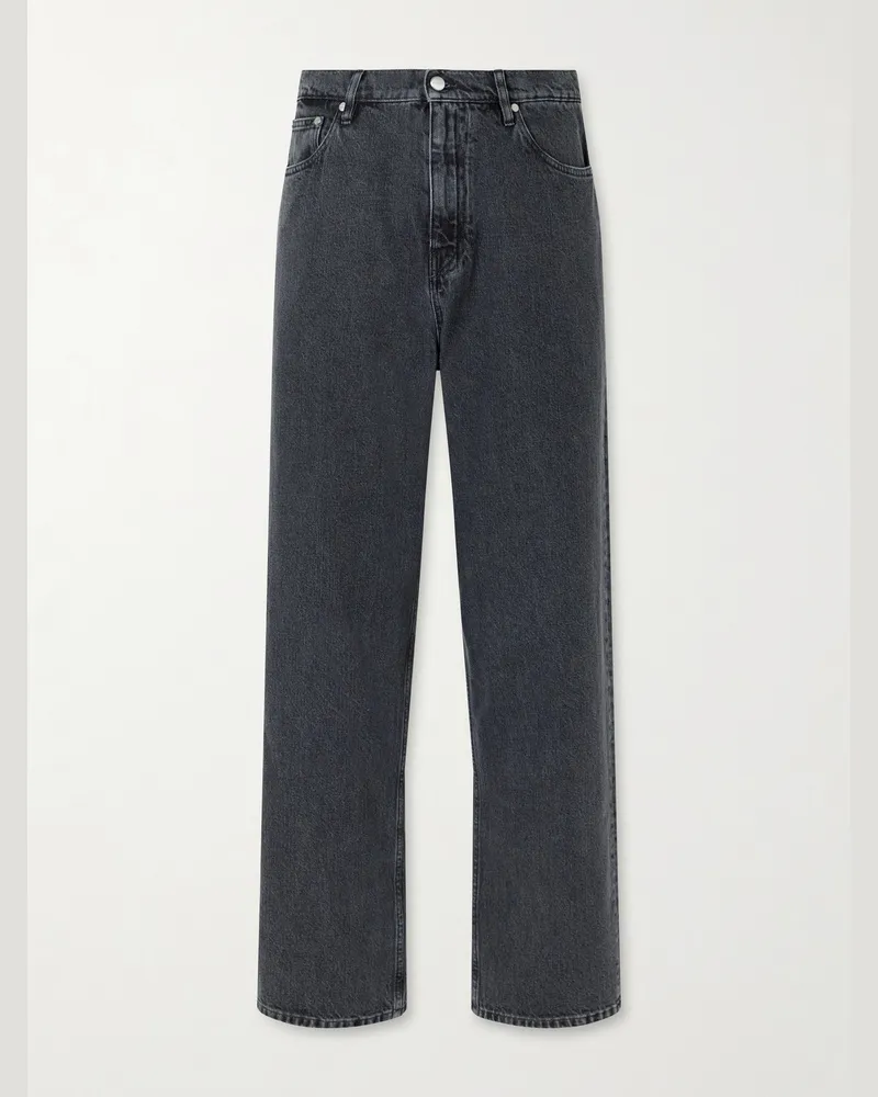 Jil Sander Wide-Leg Jeans Black