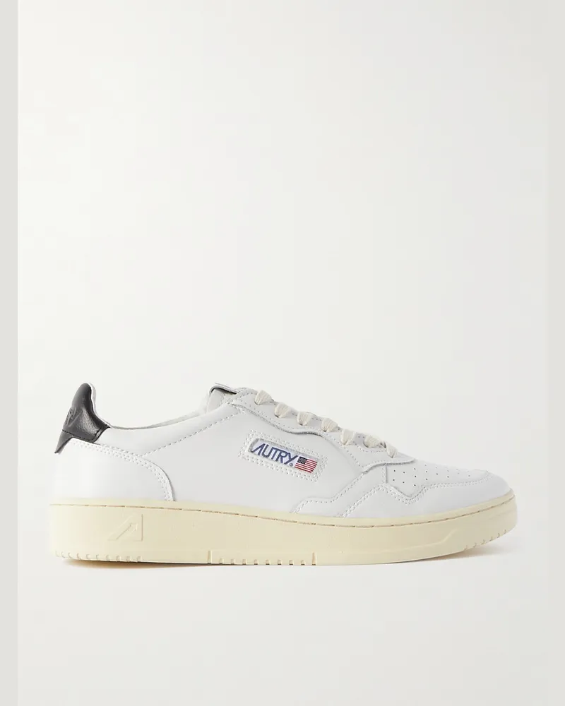 AUTRY Medalist Sneakers aus Leder Weiß