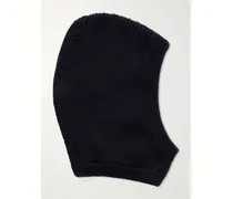 Ribbed Cotton Balaclava