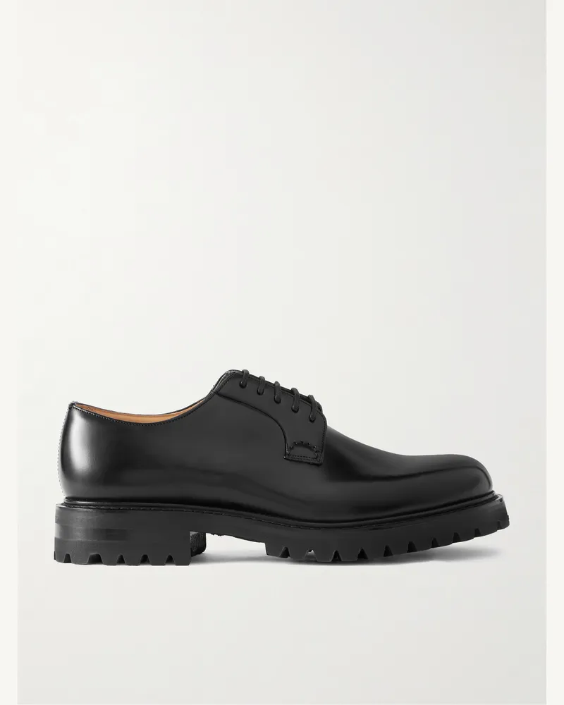 Church's Shannon Derby-Schuhe aus Glanzleder Schwarz