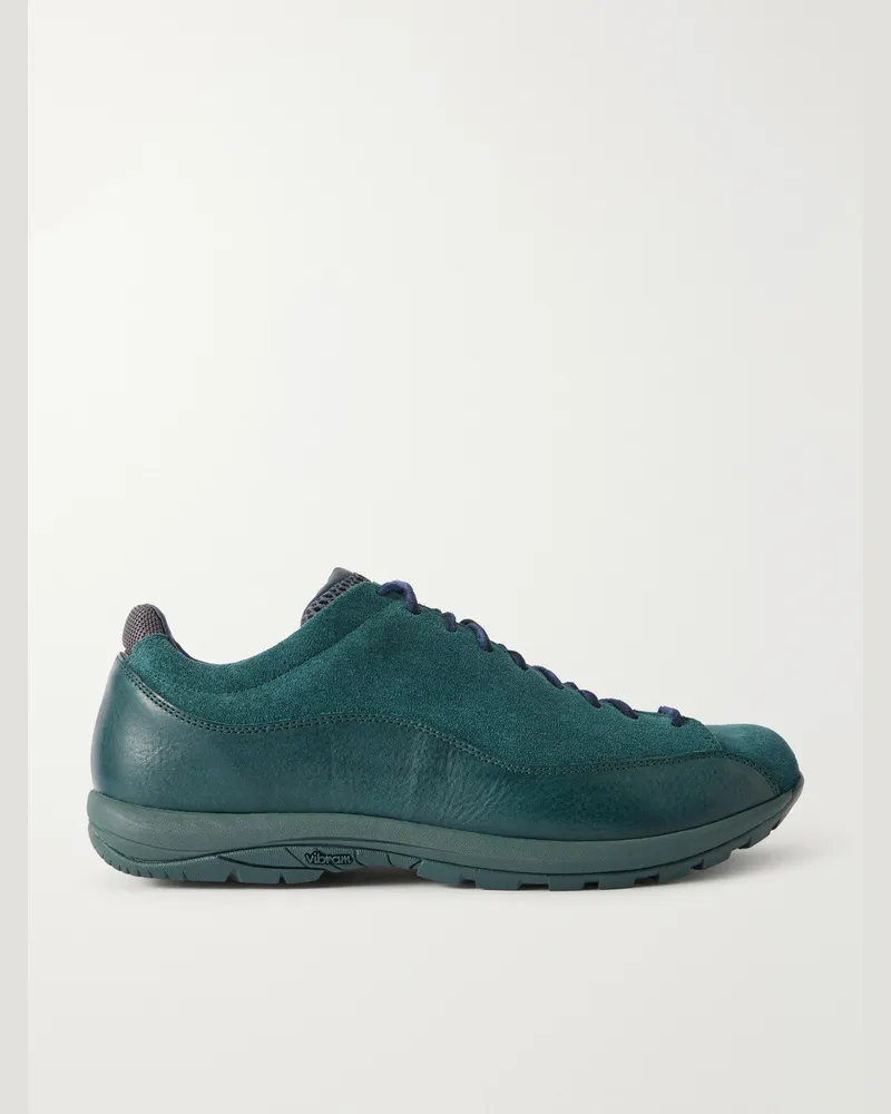 Diemme Bardolino Suede and Leather Sneakers Green