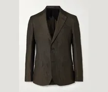 Striped Linen Suit Jacket