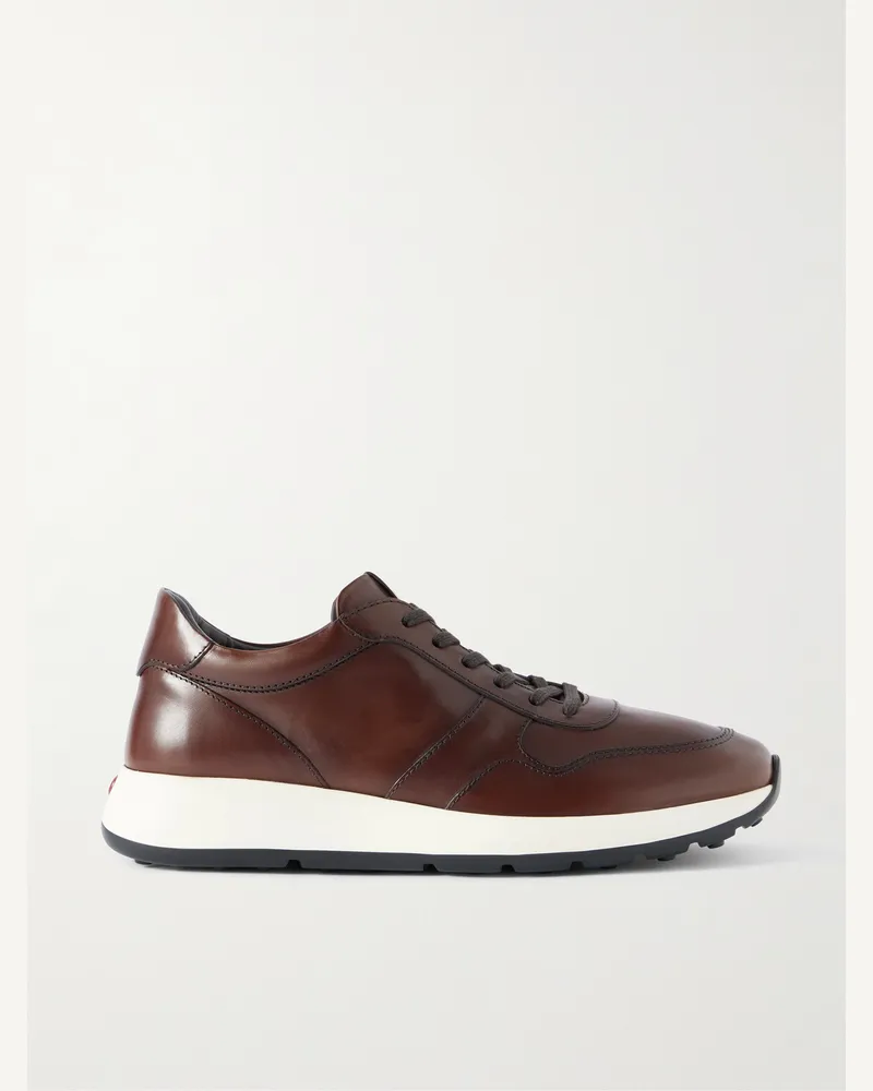 TOD'S Sneakers aus Leder Braun