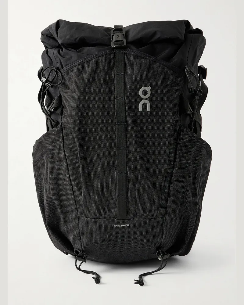 ON Trail Pack Rucksack aus Shell Schwarz