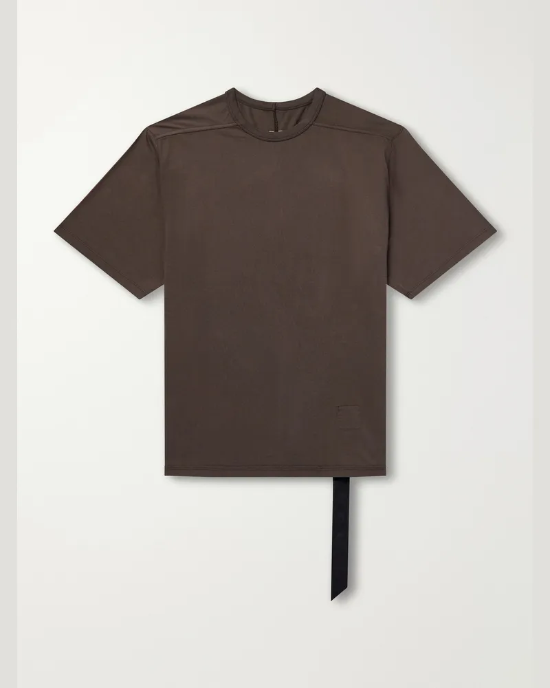 DRKSHDW by Rick Owens Brad Cotton-jersey T-Shirt Brown
