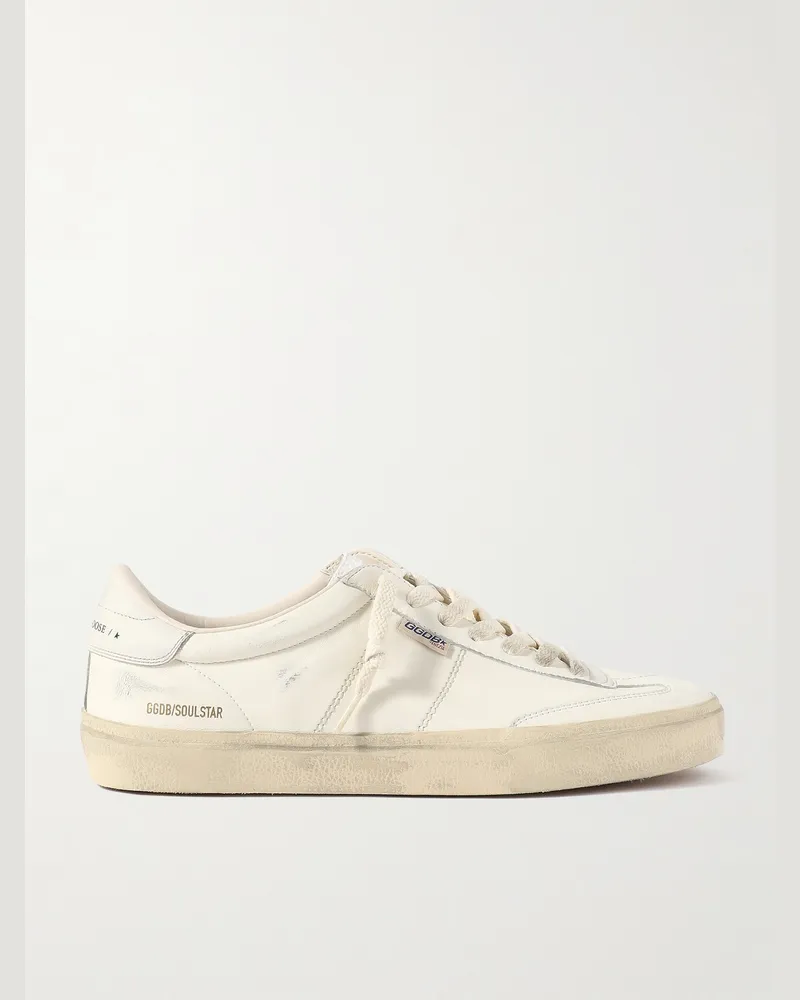 Golden Goose Soul-Star Sneakers aus Leder in Distressed-Optik Neutral