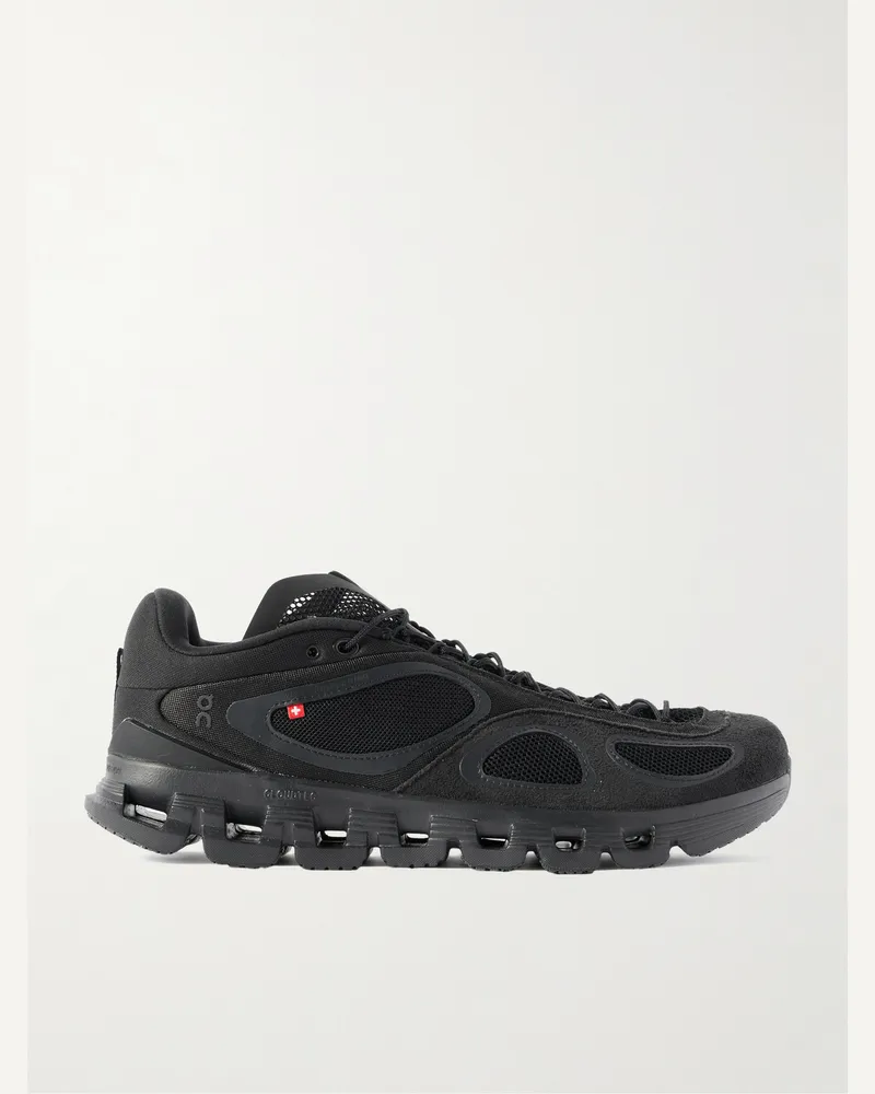 ON FKA twigs Cloud Sneakers aus Mesh Schwarz