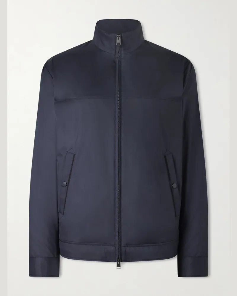 Canali Jacke aus Shell Blau