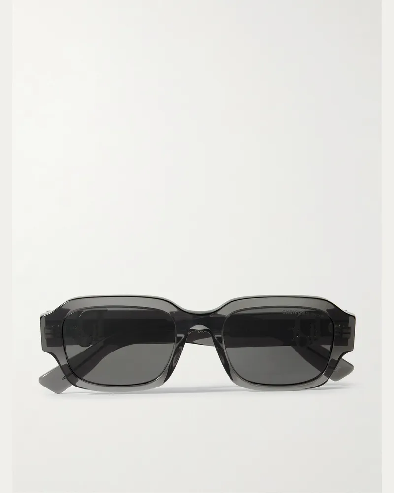 Dior DiorOblique S2I Sonnenbrille mit eckigem Rahmen aus Azetat Schwarz