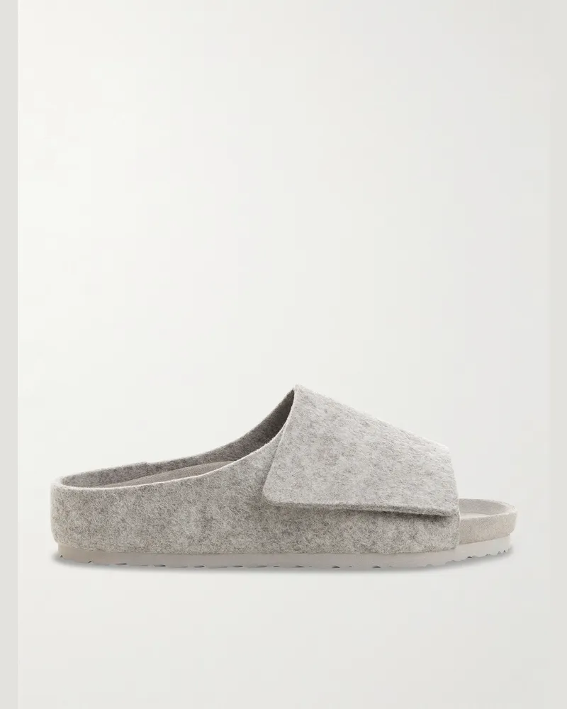 Birkenstock Fear of God Kids Los Feliz Sandalen aus Wollfilz Grau