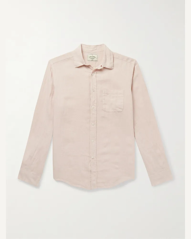 Portuguese Flannel Hemd aus Leinen Neutral