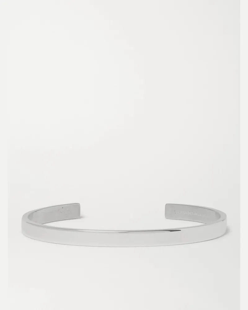 Le Gramme Le 15 Polished Sterling Silver Cuff Silver