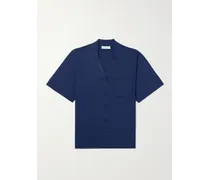 Benson Hemd aus Stretch-Strick mit Reverskragen