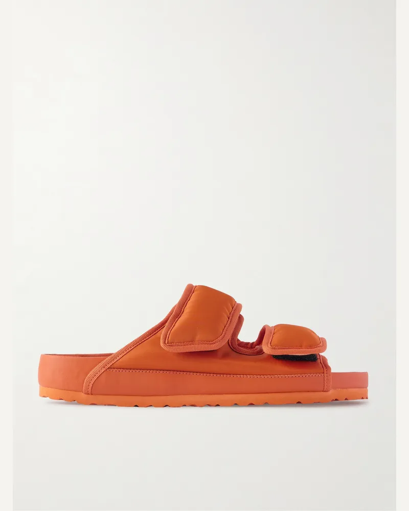 Birkenstock Arizona Cosy gepolsterte Sandalen aus Shell Orange