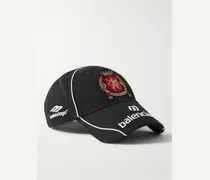 Baseballkappe aus Baumwoll-Twill mit Logostickerei