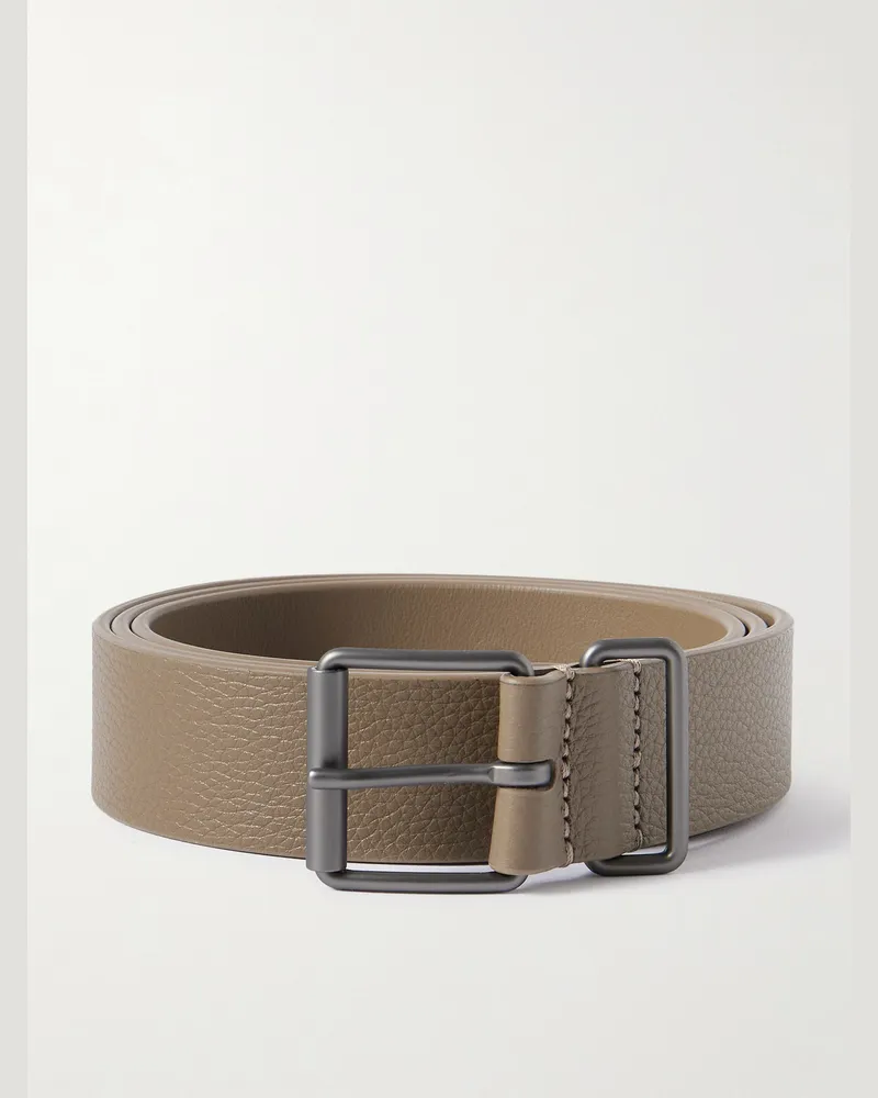 Anderson's 3cm Full-Grain Leather Belt Brown
