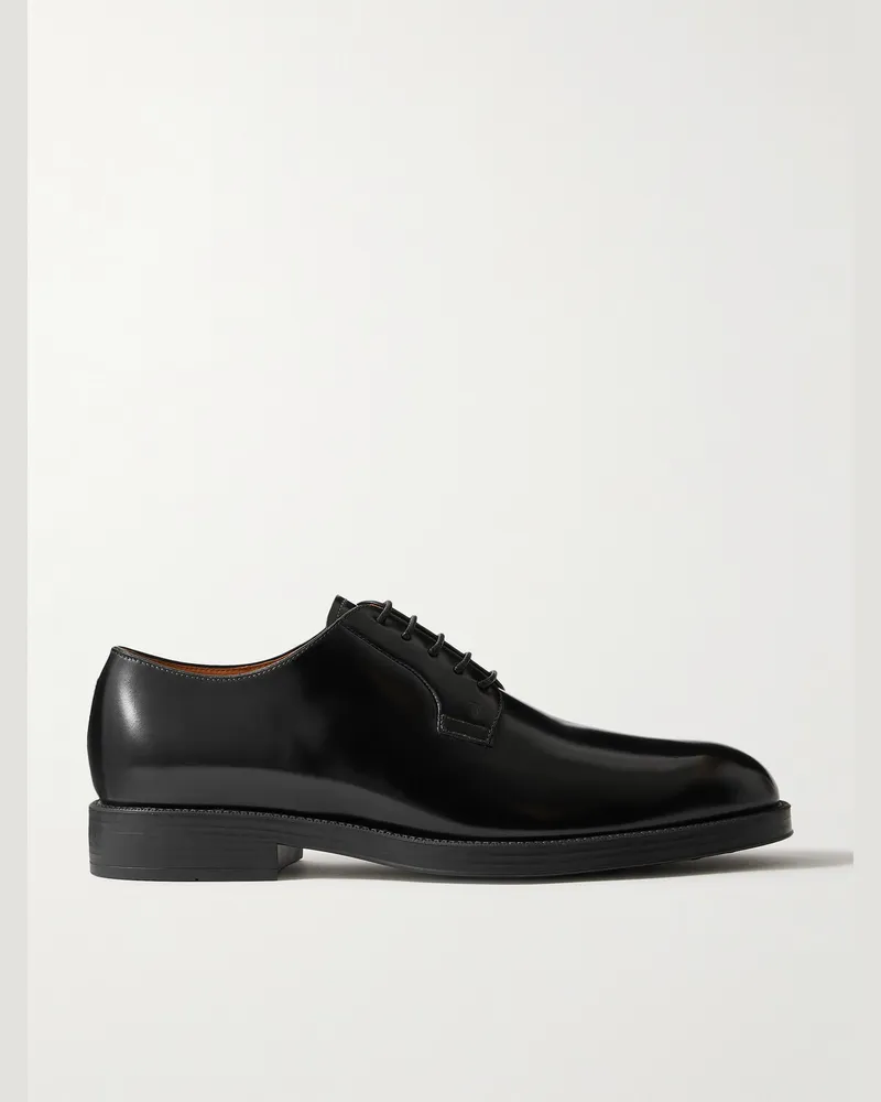 TOD'S Derby-Schuhe aus Lackleder Schwarz