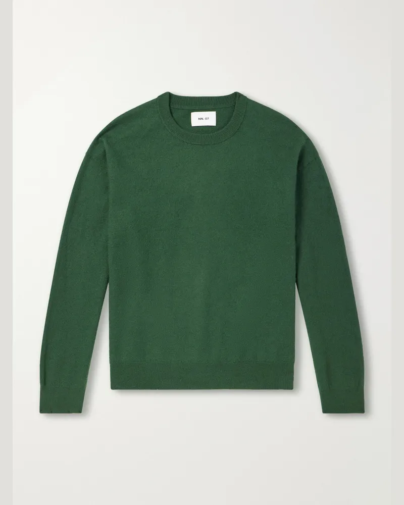 NN 07 Jasper 60062 Felted Wool Sweater Green