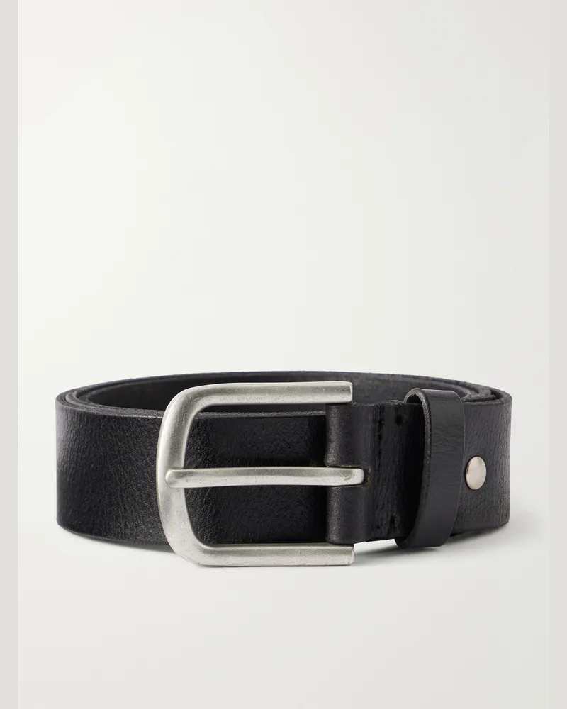 Corridor 3cm Leather Belt Black