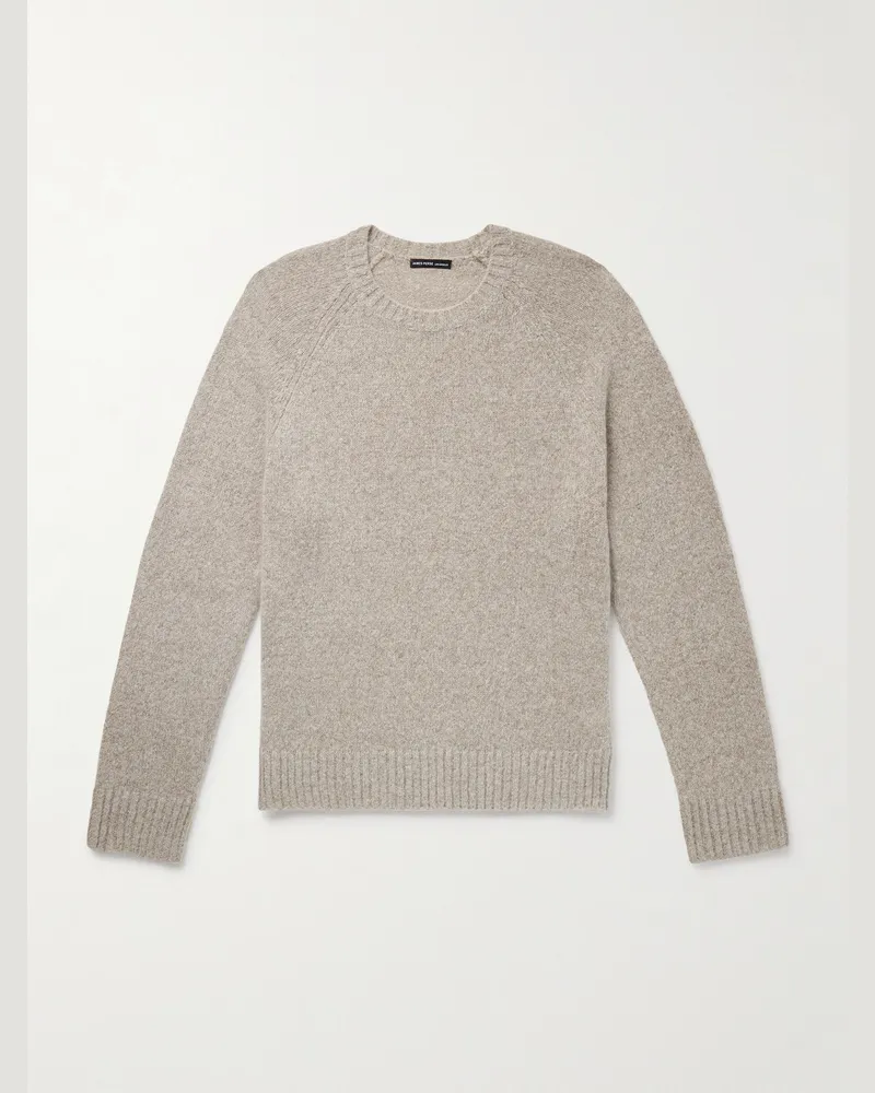 James Perse Pullover aus Kaschmir Neutral
