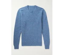 Pullover aus melierter Wolle