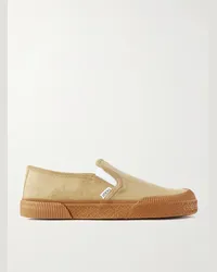 Loewe Paula‘s Ibiza Terra Vulca Slip-ons aus Veloursleder Neutral