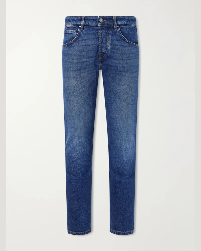 LARDINI Straight-Leg Jeans Blue