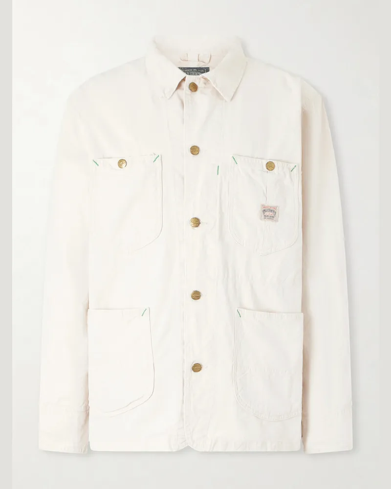 Ralph Lauren Cotton Field Jacket Neutrals