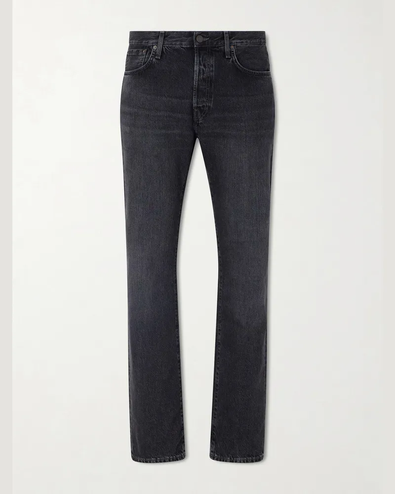Acne Studios Straight-Leg Jeans Black