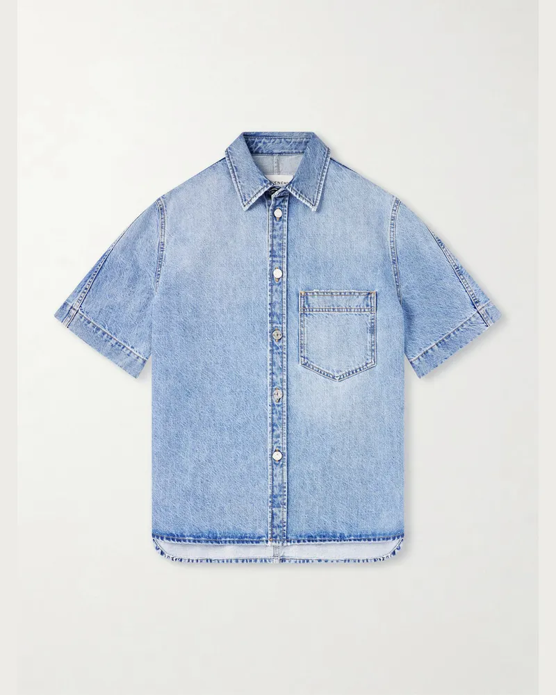 Givenchy Denim Shirt Blue