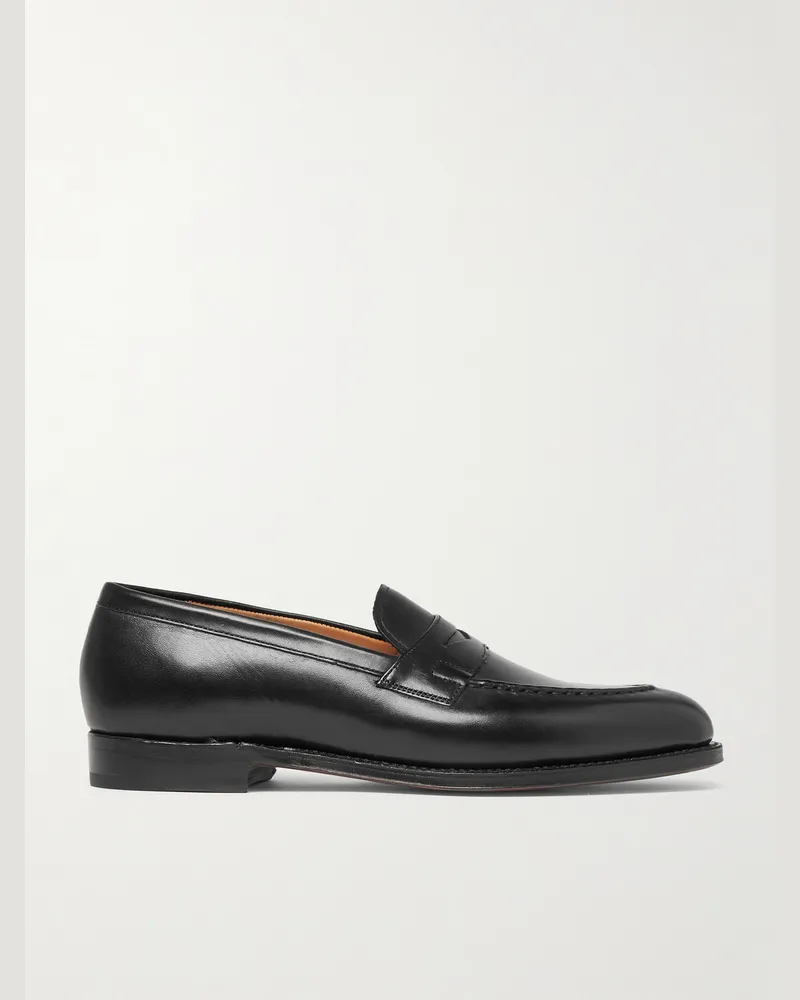 Grenson  Lloyd Leather Penny Loafers Black