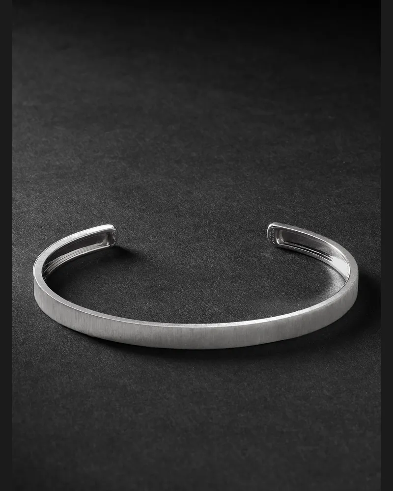 Buccellati Macri White Gold Cuff Silver