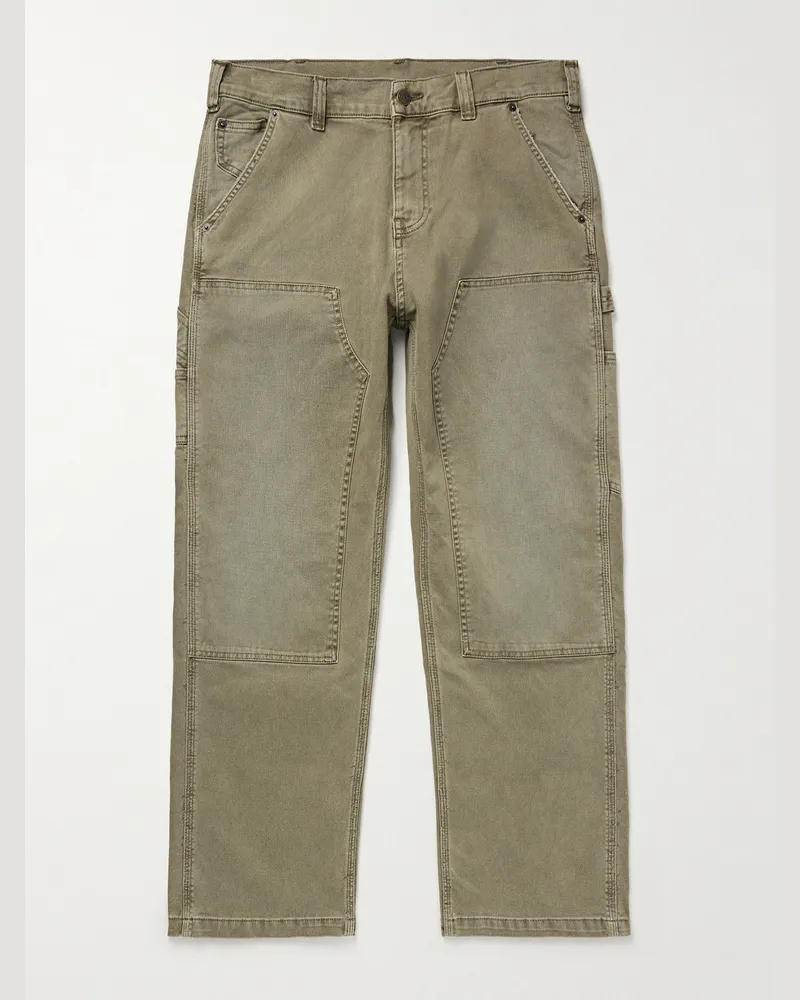 Corridor Carpenter Straight-Leg Jeans Green