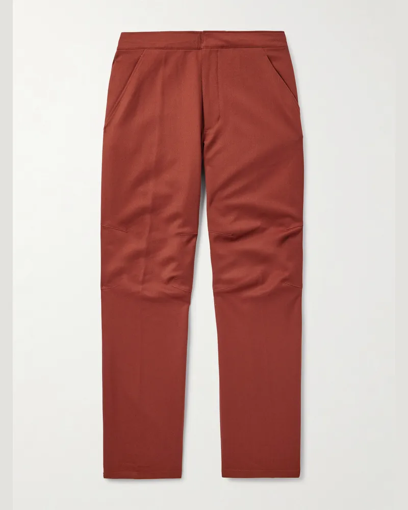 Nike Classics gerade geschnittene Hose aus Twill Rot