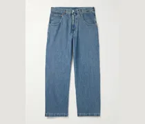 Hip-Hop Straight-Leg Jeans