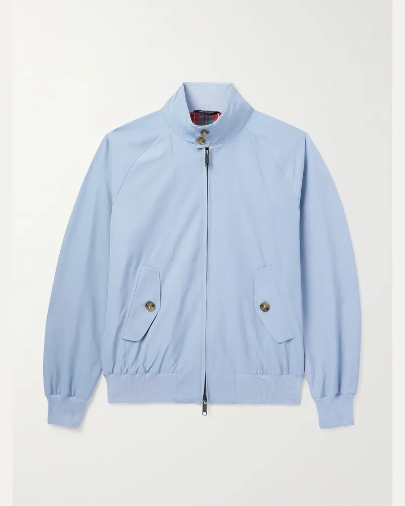 Baracuta G9 Harrington-Jacke aus Shell Blau