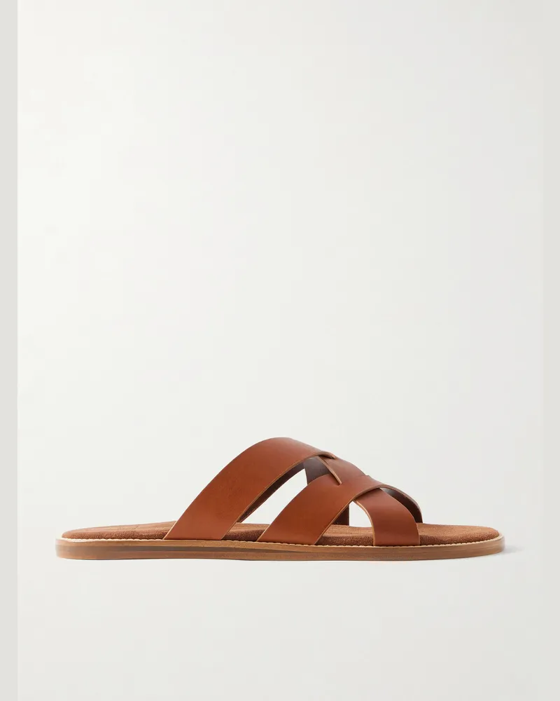MR P. Leather Sandal Brown