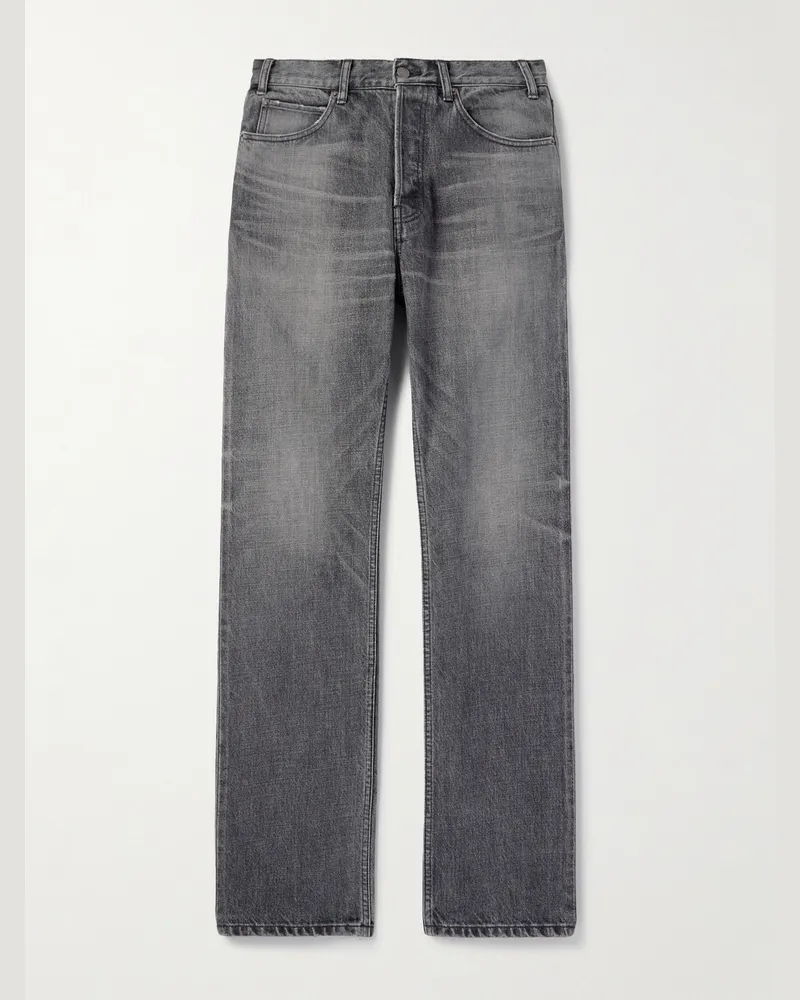Celine Kurt gerade geschnittene Jeans Schwarz