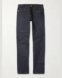 A.P.C. New Standard Jeans aus Raw Selvedge Denim Blau