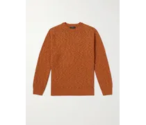 Pullover aus einer Baumwollmischung