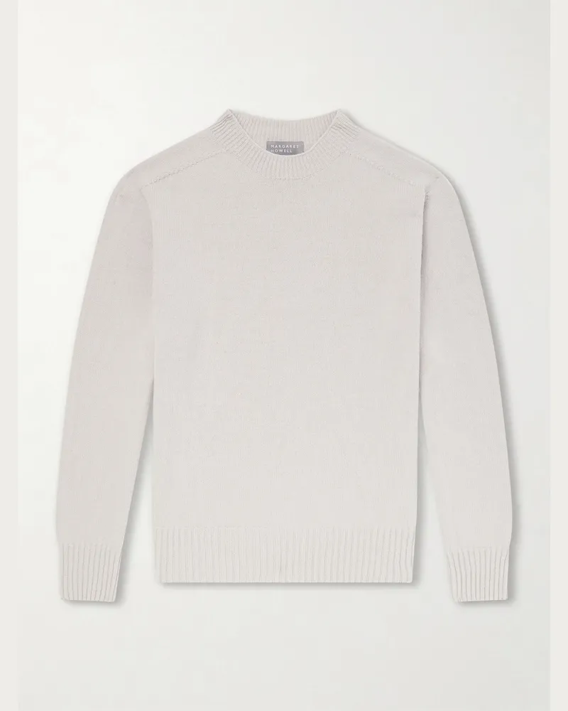 Margaret Howell Pullover aus Merinowolle Grau